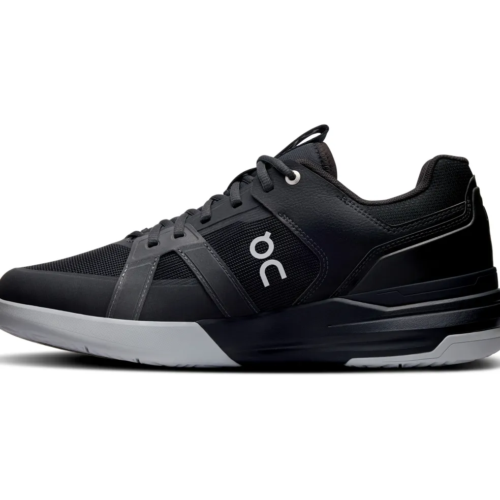 On THE ROGER Clubhouse Pro tennisschoenen heren black glacier
