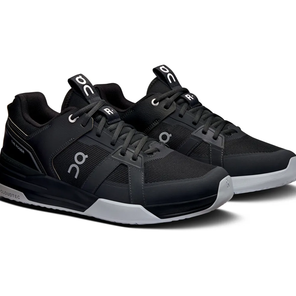 On THE ROGER Clubhouse Pro tennisschoenen heren black glacier