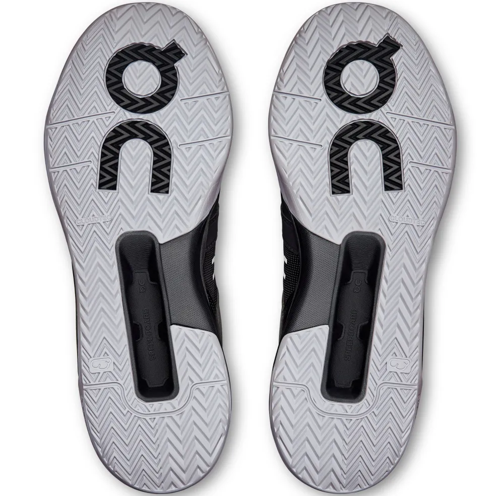 On THE ROGER Clubhouse Pro tennisschoenen heren black glacier