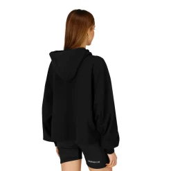 Osaka Cropped hoodie dames black
