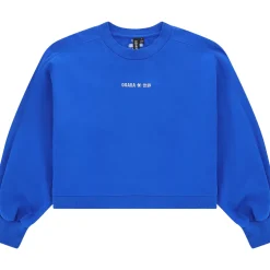 Osaka Cropped sweater dames princess blue