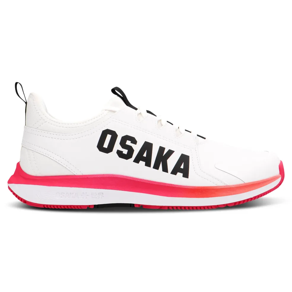Osaka Furo Court zaalhockeyschoenen white raspberry