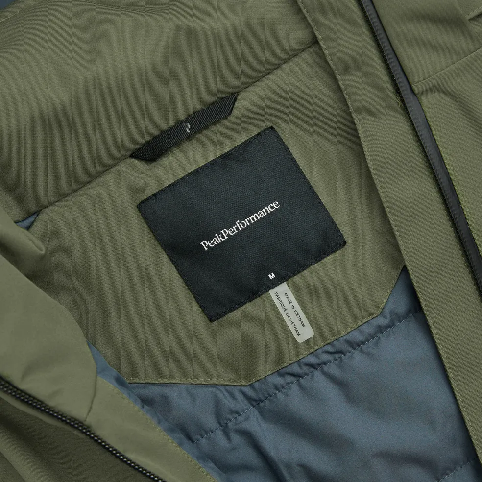 Peak Performance MAROON softshell winterjas heren pine needle