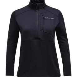Peak Performance Trail Polartec Half Zip skipully dames black