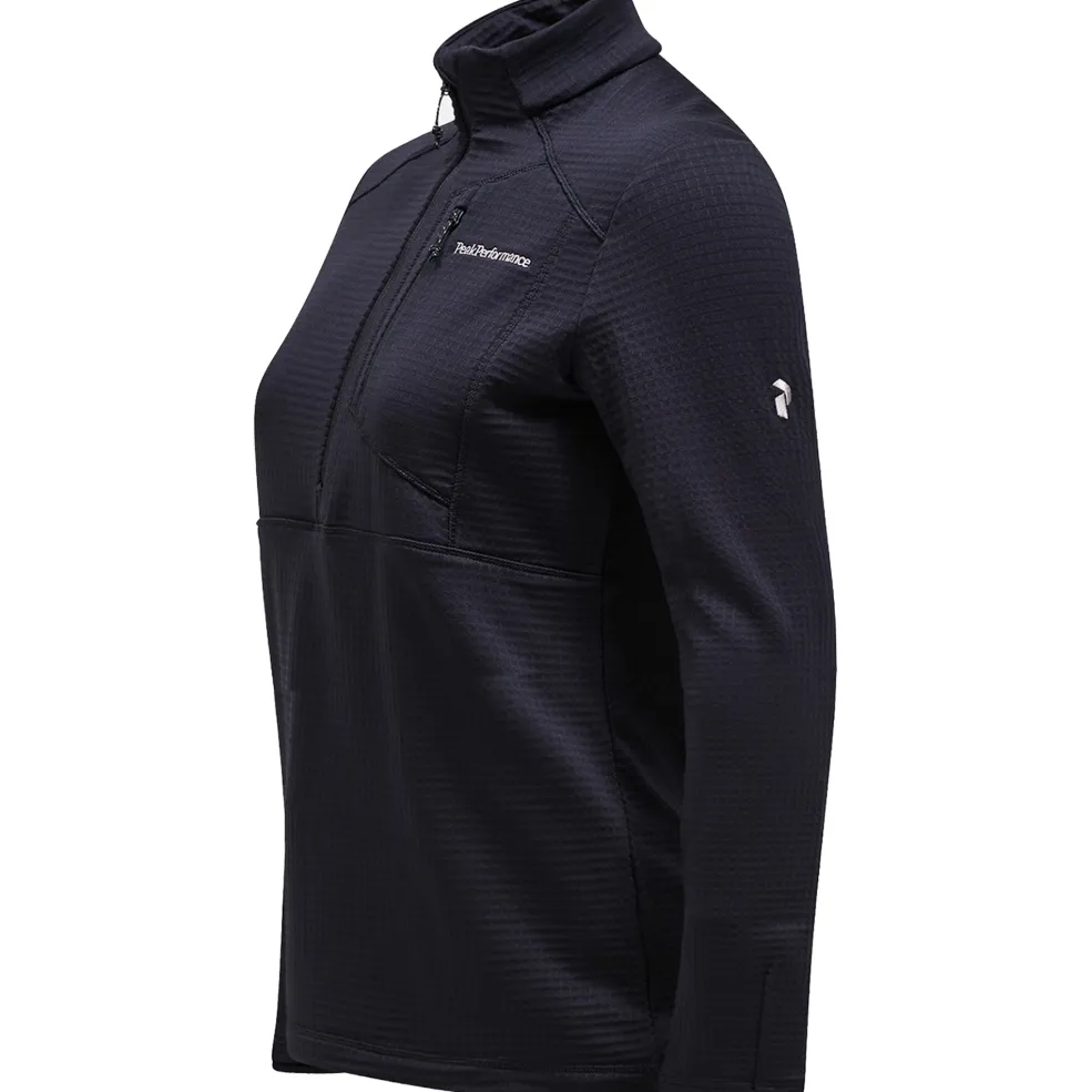 Peak Performance Trail Polartec Half Zip skipully dames black