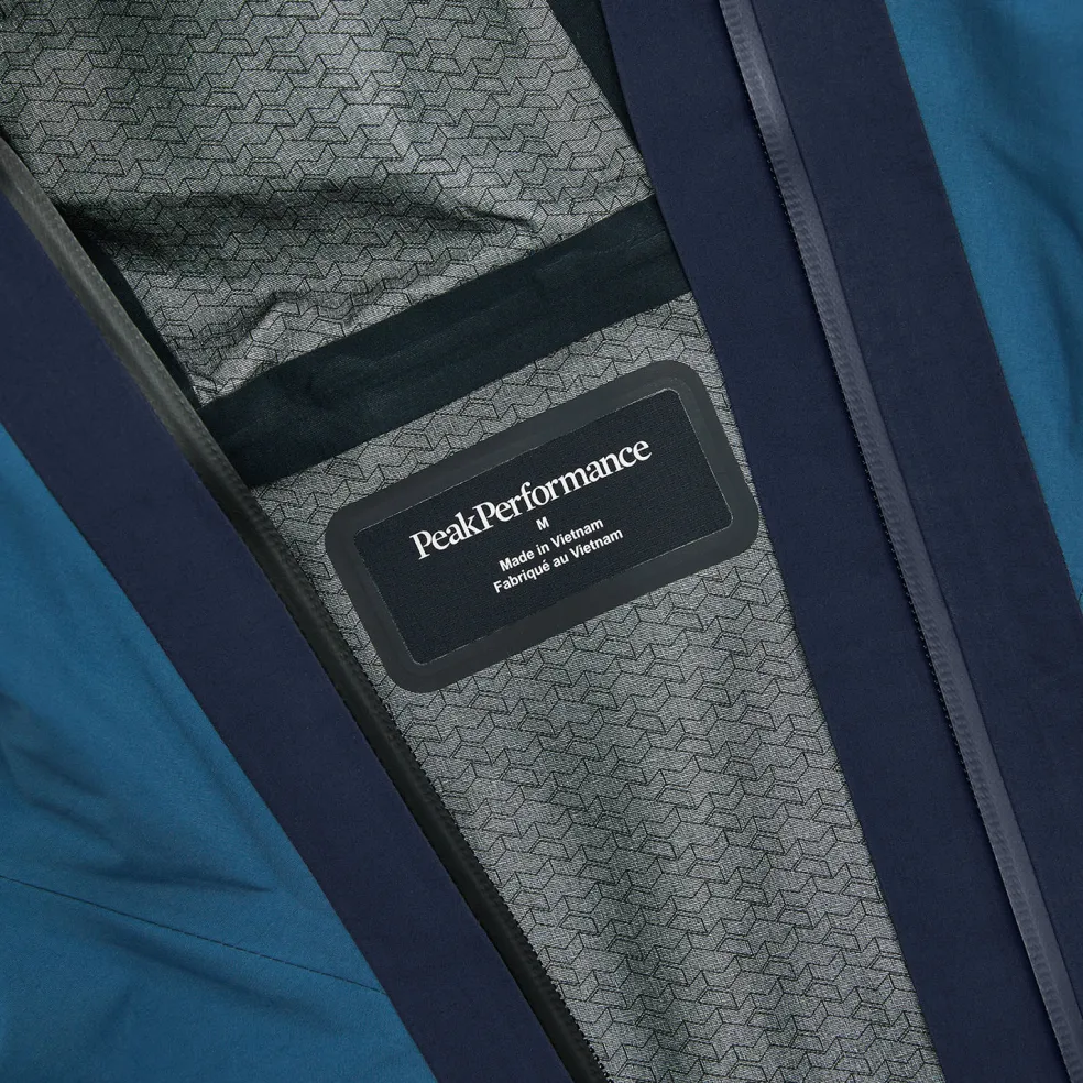 Peak Performance VERTEC winterjas heren blue shadow