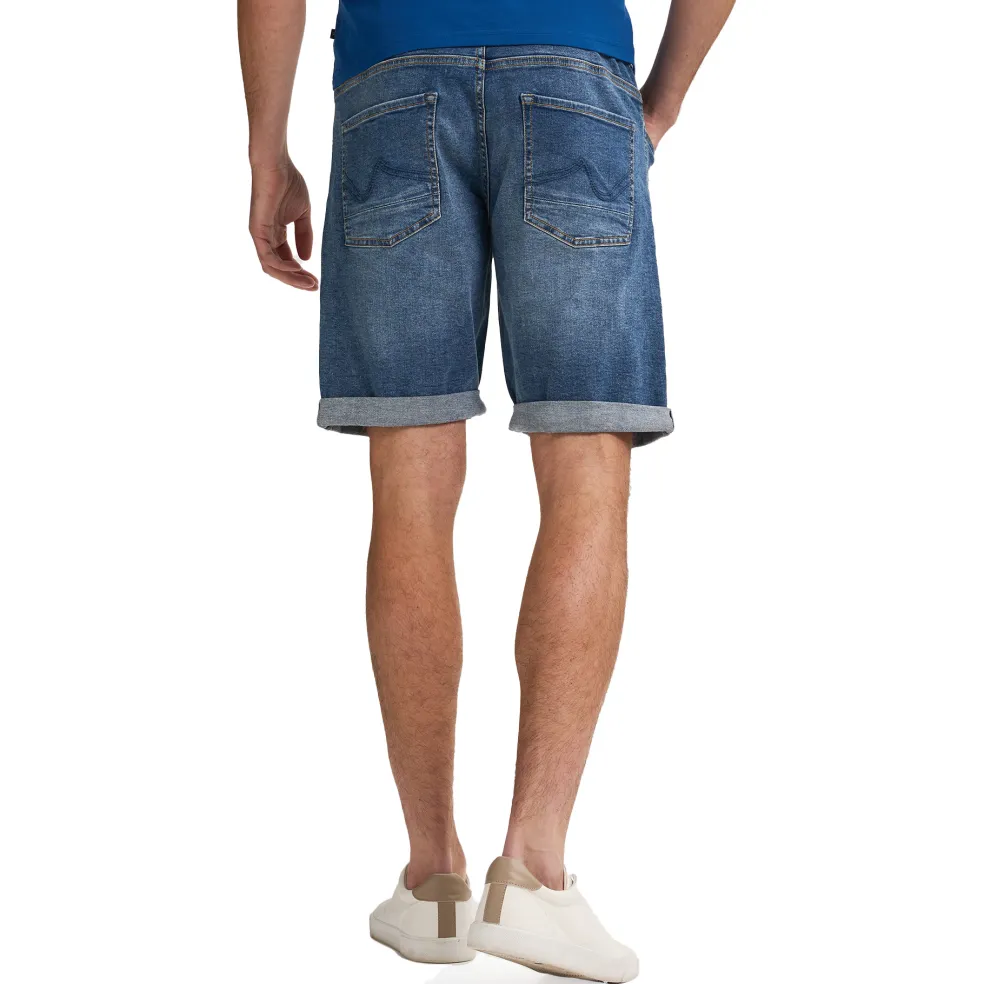 Petrol Industries Bullseye short heren vintage blue