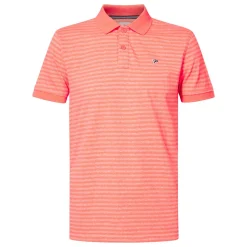 Petrol Industries  Polo heren fiery coral