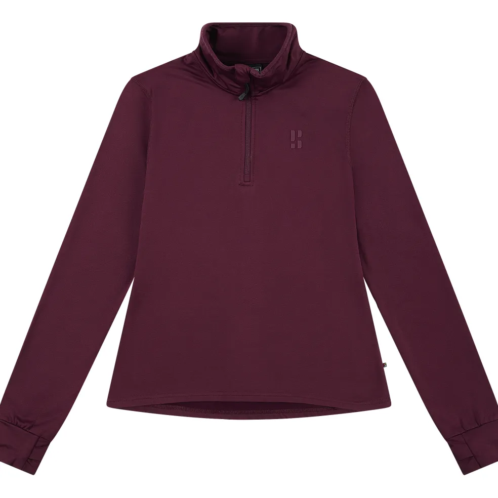 Poederbaas Arctic 2.0 skipully dames bordeaux