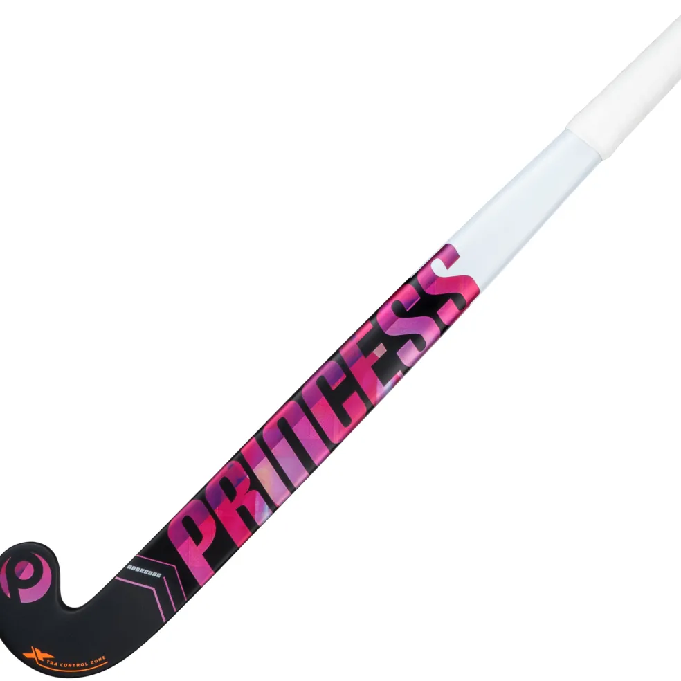 Princess Hockey No Excuse Rise P2 G9 Low Bow hockeystick blue black - 36,5 inch