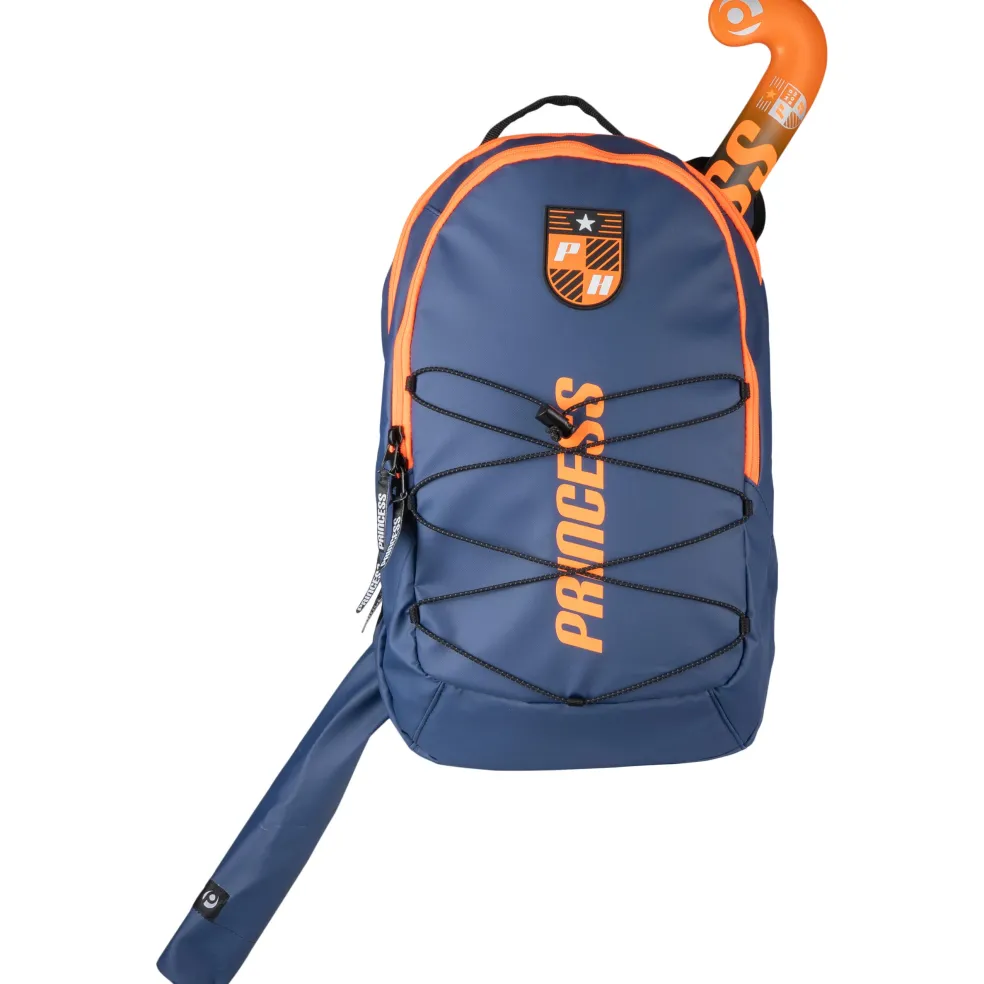 Princess Hockey Premium hockeytas navy orange