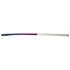 Princess Hockey  Woodcore Mid Bow hockeystick junior leopard  purple neon pink