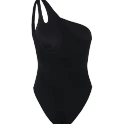 Protest Lace One Shoulder badpak dames true black