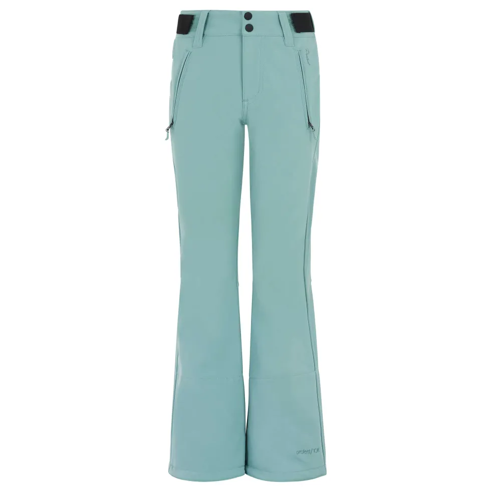 Protest Lole softshell skibroek junior crocodile green