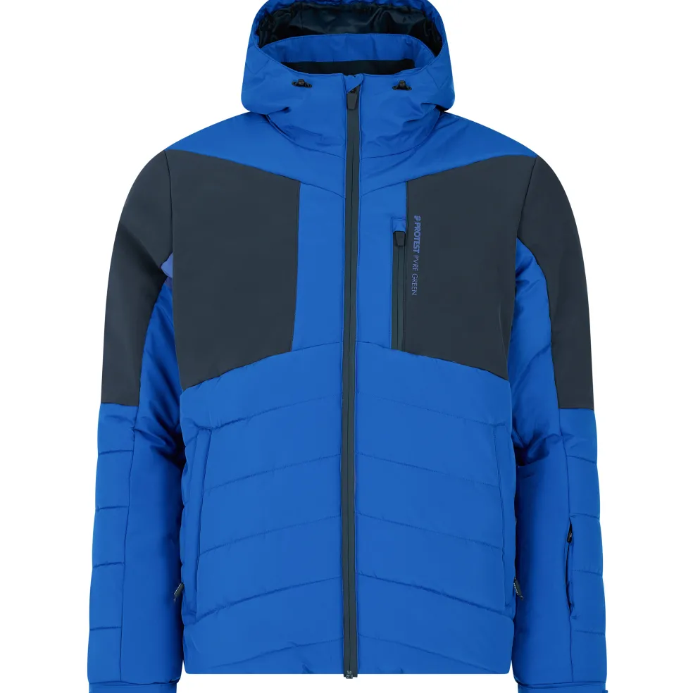 Protest Naldo winterjas heren vibrant blue