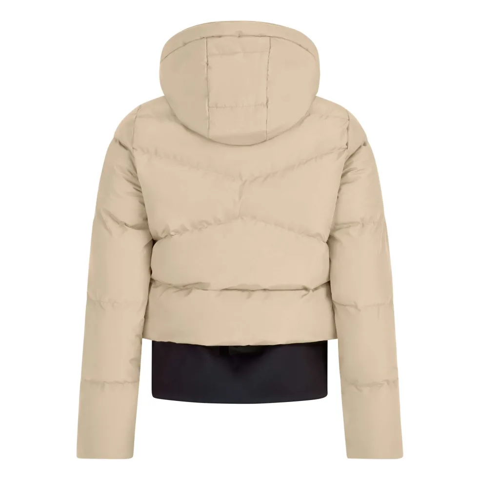 Protest Preppy winterjas dames bamboobeige