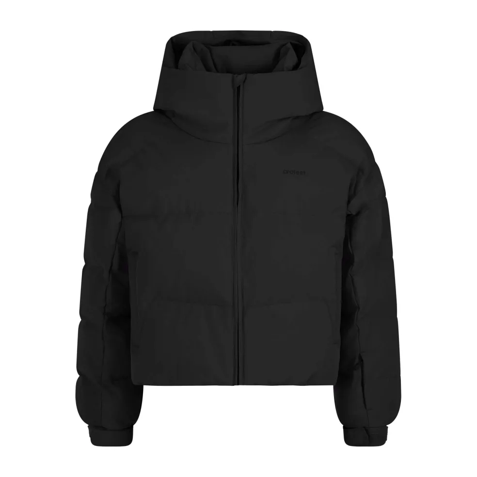 Protest Vox winterjas dames true black