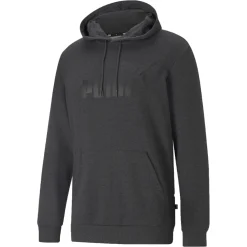 Puma Essentials Big Logo hoodie heren dark grey heather