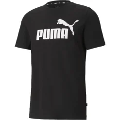 Puma Essentials Logo shirt heren Puma black