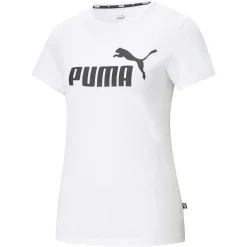 Puma Essentials Logo shirt dames Puma white