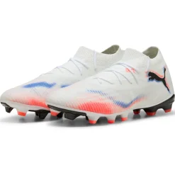 Puma Future 8 Match FG - AG voetbalschoenen PUMA white PUMA black glowing red