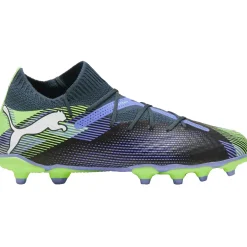 Puma FUTURE 7 PRO FG AG voetbalschoenen junior grey skies puma white fizzy apple