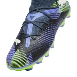 Puma FUTURE 7 PRO FG AG voetbalschoenen junior grey skies puma white fizzy apple