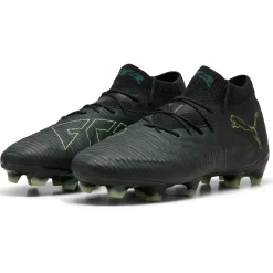 Puma Future 8 Ultimate FG voetbalschoenen PUMA black fizzy licht green terrain