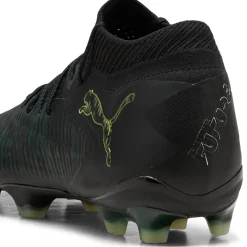 Puma Future 8 Ultimate FG voetbalschoenen PUMA black fizzy licht green terrain