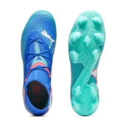 Puma FUTURE 7 ULTIMATE FG AG voetbalschoenen heren bluemazing PUMA white electric peppermint