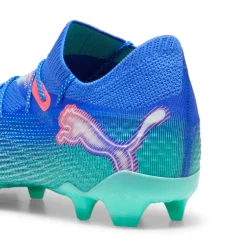 Puma FUTURE 7 ULTIMATE FG AG voetbalschoenen heren bluemazing PUMA white electric peppermint