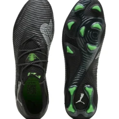 Puma FUTURE 8 ULTIMATE Low FG voetbalschoenen heren PUMA black cool light grey fluo green