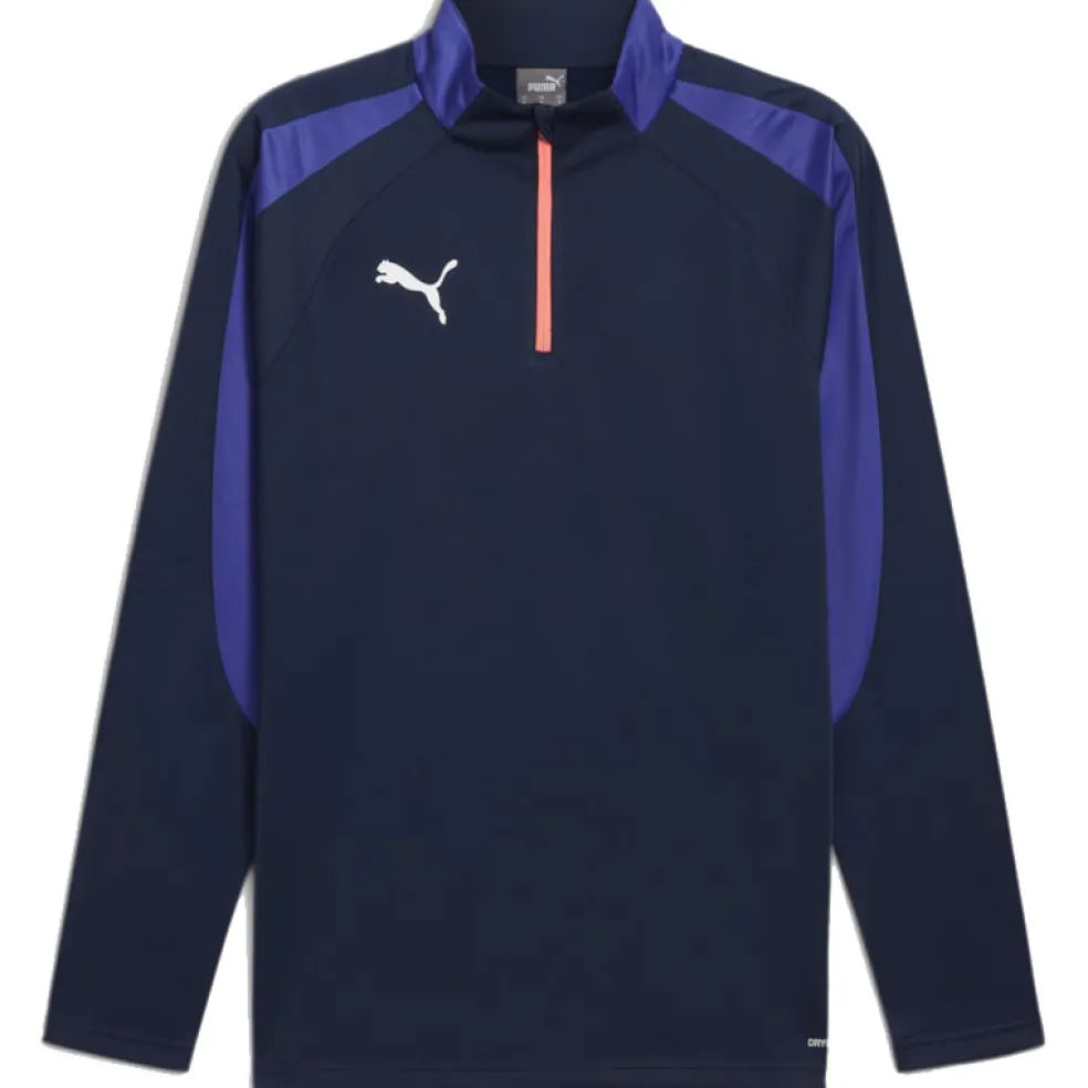 Puma IndividualLIGA 1/4 Zip trainingsshirt heren club navy