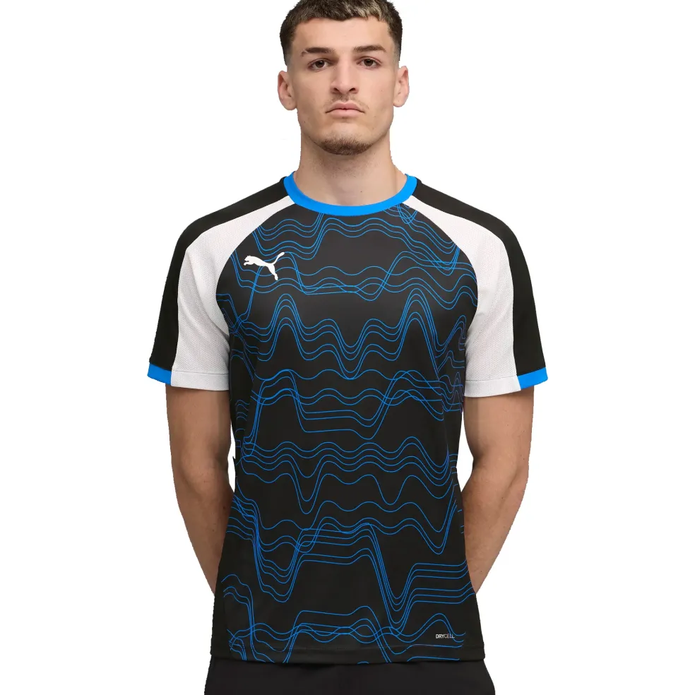Puma IndividualLIGA voetbalshirt heren PUMA black PUMA white ultra blue