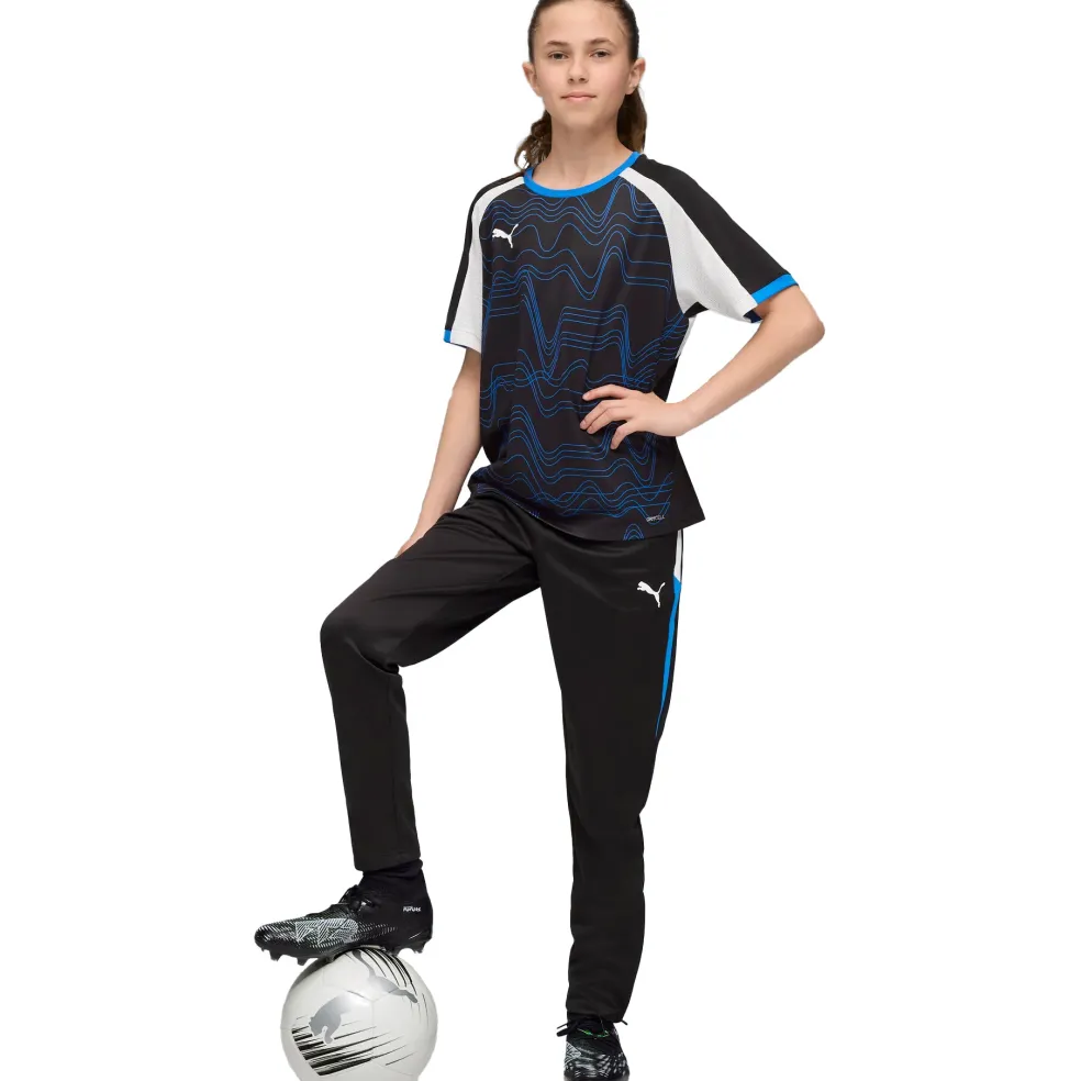 Puma IndividualLIGA voetbalshirt junior PUMA black PUMA white ultra blue