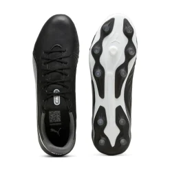Puma KING MATCH FG AG voetbalschoenen heren PUMA black PUMA white cool dark grey