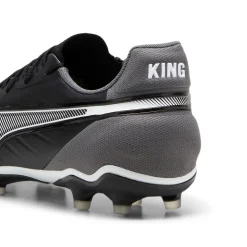 Puma KING MATCH FG AG voetbalschoenen heren PUMA black PUMA white cool dark grey