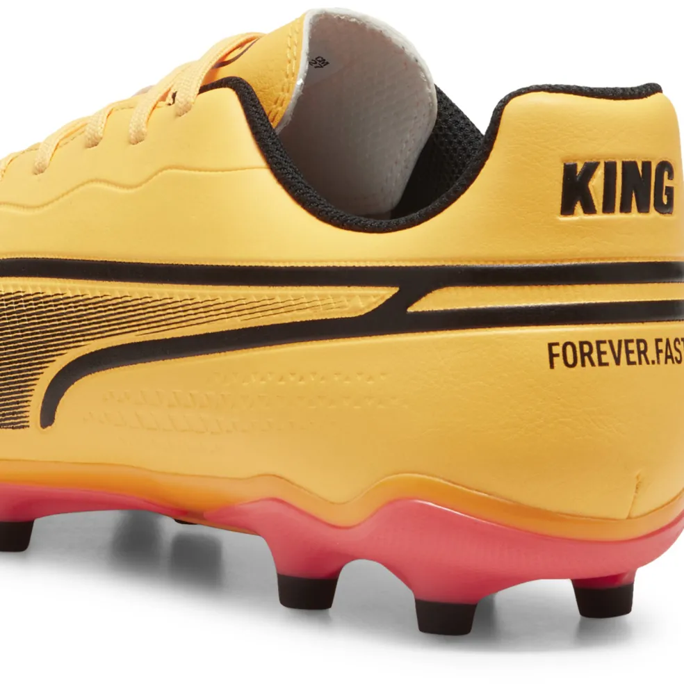 Puma KING MATCH FG AG voetbalschoenen heren sun stream Puma black sunset
