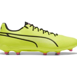 Puma KING PRO FG AG voetbalschoenen heren electric lime puma black poison pink