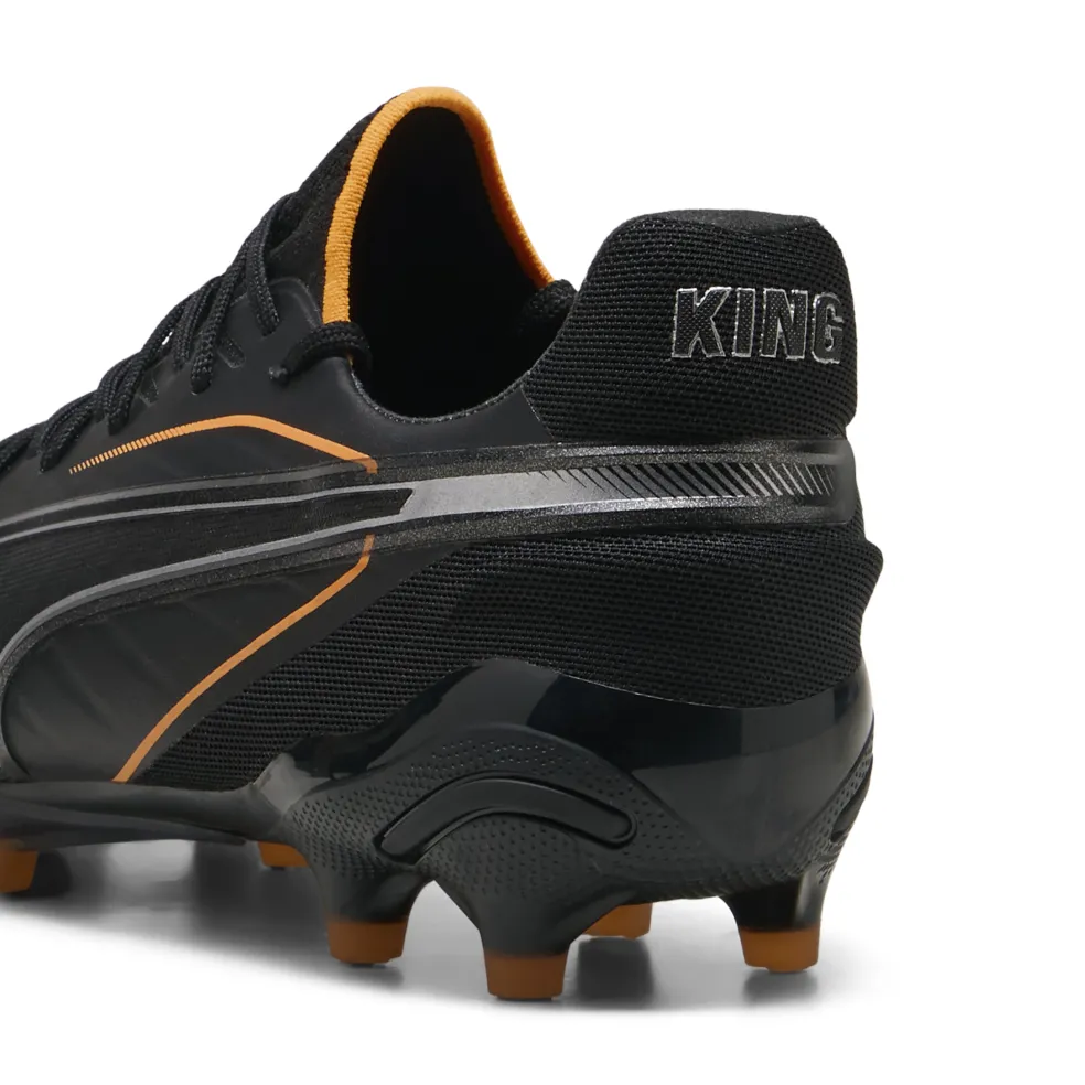 Puma KING ULTIMATE FG AG voetbalschoenen heren PUMA black heat fire PUMA silver
