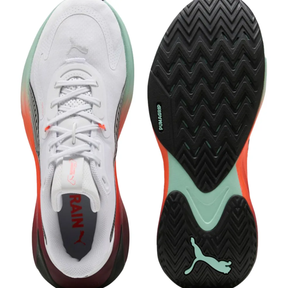 Puma PWR Hybride fitness schoenen heren puma white glowing red ruby