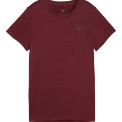 Puma TAD ESSENTIALS shirt dames ruby shimmer heather