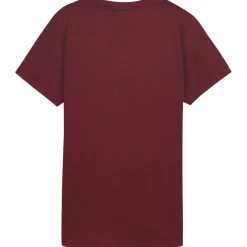 Puma TAD ESSENTIALS shirt dames ruby shimmer heather