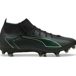 Puma Ultra 6 Match+ FG - AG voetbalschoenen PUMA black fizzy light green terrain