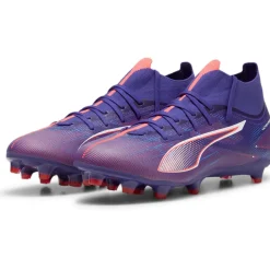 Puma ULTRA 5 MATCH+ FG AG voetbalschoenen heren lapis lazuli PUMA white sunset glow
