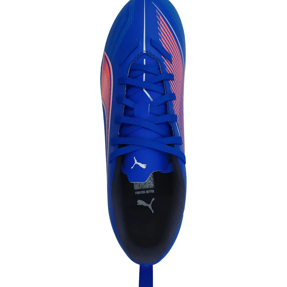 Puma Ultra 6 Play FG - AG voetbalschoenen junior ultra blue PUMA white glowing red