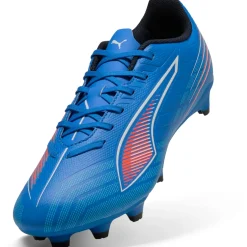 Puma Ultra 6 Play FG - AG voetbalschoenen ultra blue PUMA white glowing red