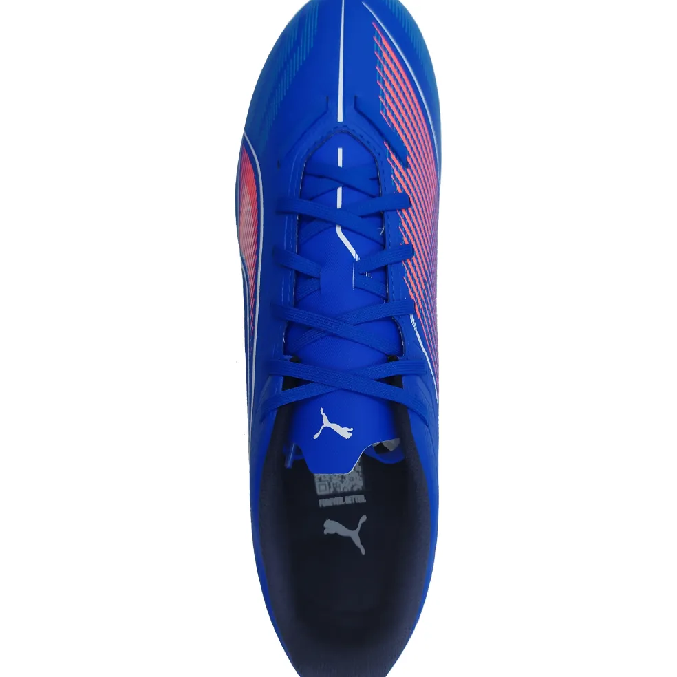 Puma Ultra 6 Play FG - AG voetbalschoenen ultra blue PUMA white glowing red
