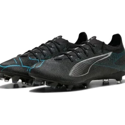 Puma ULTRA 5 PRO FG AG voetbalschoenen heren PUMA black PUMA silver bright aqua