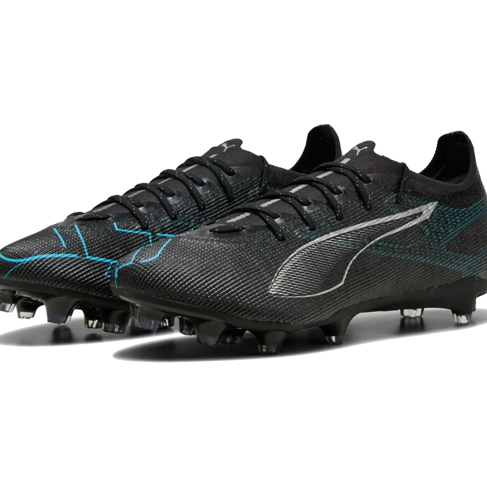 Puma ULTRA 5 PRO FG AG voetbalschoenen heren PUMA black PUMA silver bright aqua